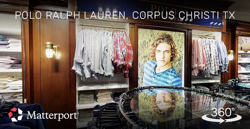 Matterport 3D virtual tour of a retail clothing store interior, captured by ShutterSpin. The walkthrough was used by off-site architects and interior designers to document the space and plan a full store remodel.